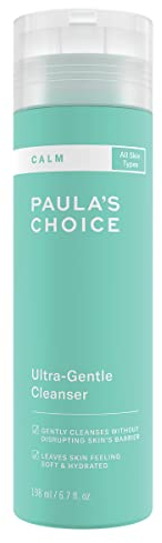 Paula's Choice CALM Ultra-Gentle Gesichtsreiniger - Sanfter Reiniger der Make Up und Unreinheiten - Für Empfindliche Haut Geeignet - it Glycerin - Alle Hauttypen - 198 ml