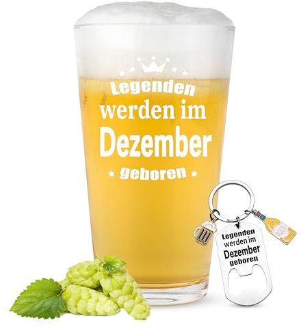 Rebundex Geburtstagsgeschenk Für Männer Bier Geschenke für Männer Opa Papa Geschenk Geburtstag Biergläser lustige Geschenke für Ehemann und Freund