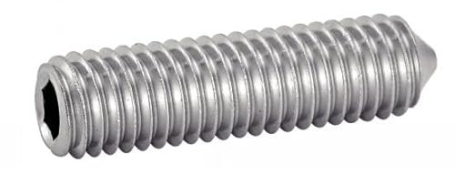ACTON Vis sans tête six pans creux bout pointeau - Inox A2 5x50 mm - Boîte de 100 - Vis, pointes, boulons