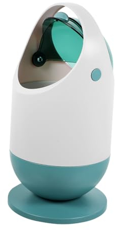 CAXUSD Poubelle De Bureau Conteneur De Déchets Portable Pour Salle De Bain Et Bureau Poubelle De Table Élégante Et Pratique Verte