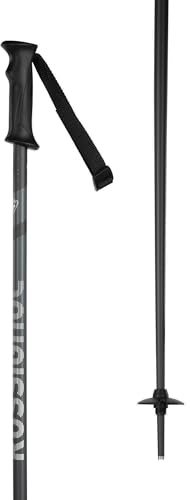 Rossignol - Bastoncini da sci, modello Tactic, da uomo, lunghezza: 135 cm, colore: grigio