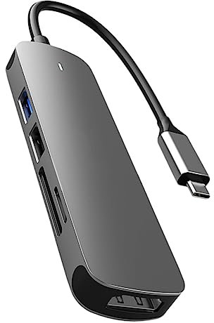 KONTONTY Type-c Usb Hub Hub Adapter for Laptop Docking Station for Home Office Use