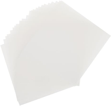 HOMSFOU 24stücke Schablonenbögen Aus Pet-material Durchscheinend Wiederverwendbar Für Bastelprojekte Diy-vorlagenmaterial Schneidemaschinenkompatibel Leere Schablonen Zum Ausschneiden