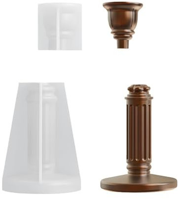 Moule en silicone très détaillé pour créer des supports élégants en résine, des articles de décoration d'intérieur et des fournitures d'artisanat
