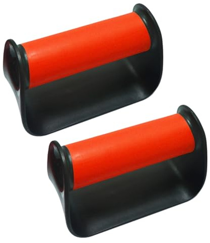 Toyvian Rotierender Push up Rack Rot Push up Halter Klappbar Fitnessgerät Zuhause Oberkörpertraining Bauchtrainer Rutschfest Krafttraining für Frauen Männer