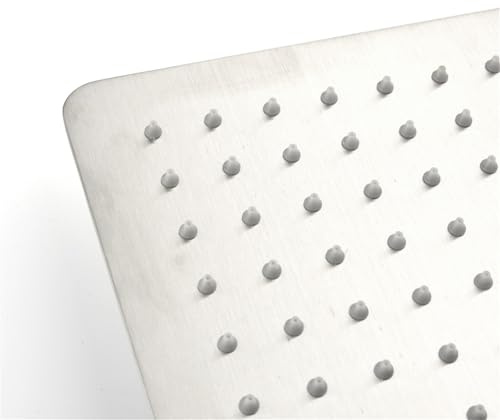 Pomme de douche haute pression à effet pluie – Pommeau de douche spa économie d'eau pour un luxe et une relaxation ultimes, pluie et réglages réglables, installation facile