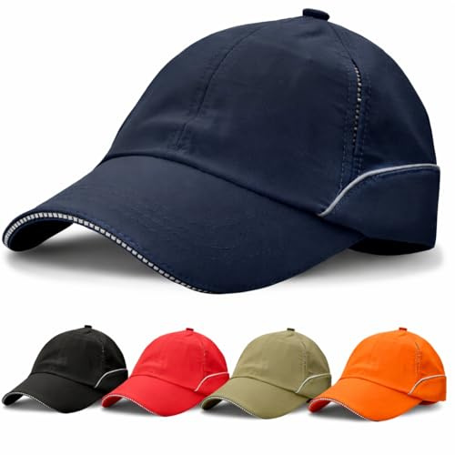 CAPCOOL Baseball Cap [100% UV-Schutz] Verstellbar für Herren und Damen - Atmungsaktiv, Einfarbig, Unisex - Verschiedene Größen/Farben für Sommer/Winter