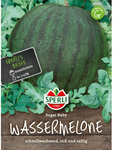 Obstsamen - Wassermelone Sugar Baby von Sperli-Samen