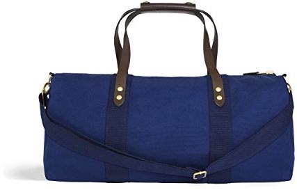 SOULEWAY Canvas Weekender - Reise-Tasche - Sport-Tasche - Handmade in Germany - Handgepäck - Wasserabweisend - Farbe: Meeres-Blau