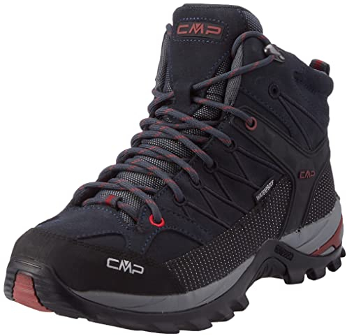 CMP Rigel Mid, Herren Trekking- & Wanderstiefel, Schwarz (Asphalt-Syrah 62BN), 44 EU (9 UK)