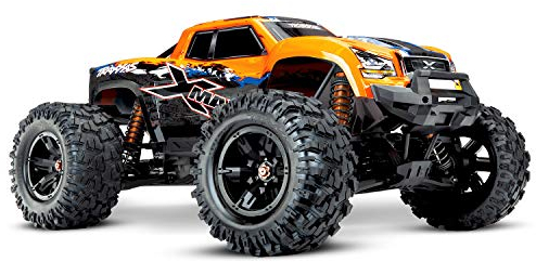 TRAXXAS X-Maxx 4x4 VXL Orange Brushless RC Voiture Miniature électrique Monster Truck 4 Roues motrices (4WD) RTR 2,4 GHz, Unisexe