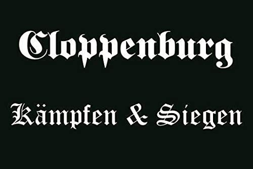 U24 Drapeau de Cloppenburg - Combattions & victoires - Qualité supérieure - 50 x 75 cm