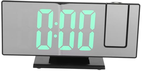 Yardenfun Digitaler Projektionswecker Multifunktional Aus Langlebigem Material Mit Kalender Fürs Schlafzimmer Und Studentenwohnheim