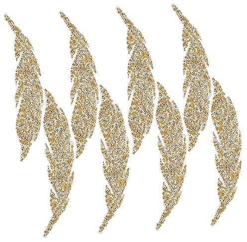 OATIPHO 4paare Wasserfeste Rhinestone Patches Für Kleidung Taschen Und Hüte Dekorative Aufnäher Reparatur Und Verschönerung Für -projekte Und Kreative Designs