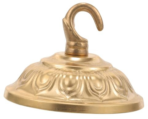 Angoily Kupfer Deckenbaldachin Mit Haken Metall Pendelleuchten Abdeckplatte Einfache Montage Rostfrei Für Kronleuchter Und Deckenlampen Kompakte Langlebig Und Dekorativ Vielseitig Einsetzb