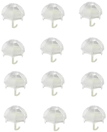 Gkumgwo Porte-bonbons parapluie,boîtes à bonbons parapluie, contenant à bonbons 12 pièces - Boîte à bonbons en forme de parapluie, conteneur de bonbons, décoration de mariage, fournitures de fête
