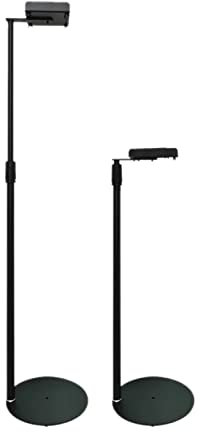 Hhmmei2024-23 Boxenständer Lautsprecherständer Surround-Lautsprecher-Halterung, Satelliten-Audio-Halterung, Heimkino-Regal, Metall-Bodenlift-Rack-Ständer für Heimkino und Studio(Wall Mounted Models)