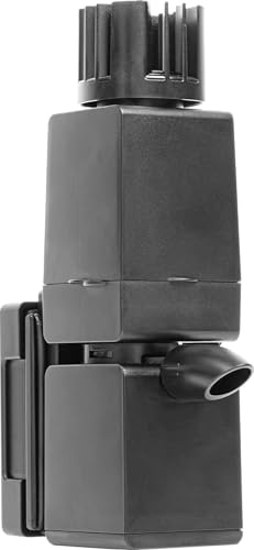 Sicce Shark Mini - Espumador de superficie de acuario de 350 hasta 40 galones | Caudal de 90 GPH eficiente eliminación de película de aceite de escombros de agua dulce y agua salada