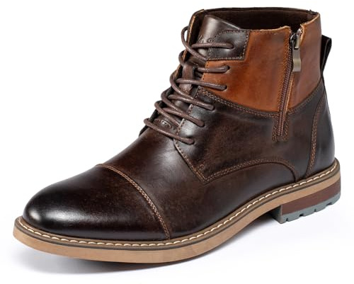 Holy dove Herren Sneaker Boot Mid-Top Casual Oxford Stiefeletten für Männer Premium Leder Obermaterial Stilvolle Mode Sportschuhe Ganztägige Komfort Schuhe