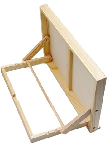 Chevalet de table réglable pliable en bois pour aquarelle, peinture à l'huile, croquis, croquis