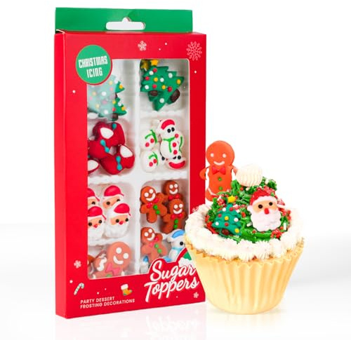 Décors Sucrés Noël - 27 Sapin, Sucre d'Orge, Décorations Alimentaires Comestibles Pâtisserie