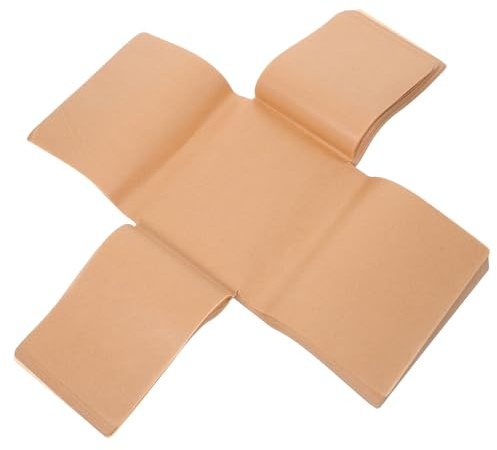 POPETPOP 100pièces Papier Sulfurisé Alimentaire Prédécoupées Antiadhésif Pour Moules à Cake Gâteaux Et Cuisson