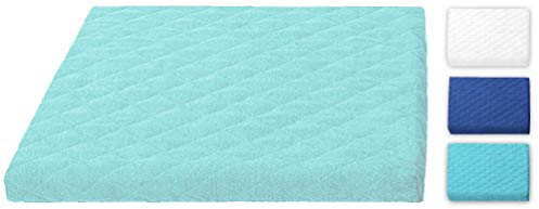 Brandsseller Housse de Protection 60 x 60 cm pour Lave-Linge et Sèche-Linge – Couvre-Machine avec Élastique – Cache rembourré - Turquoise
