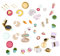 Lori Café Set, Zubehör für 15 cm Mini Puppen – Puppenzubehör mit Accessoires, Lebensmittel, Gebäck, Kaffee und mehr – Spielzeug für Kinder ab 3 Jahre