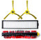 Reemplazo de filtro, cepillo para LG Hom Bot VR6270LVM VR65710 VR6260LVM Series Robot Aspiradoras Piezas de repuesto, 1 filter+1 central roller brush+2 side brushes