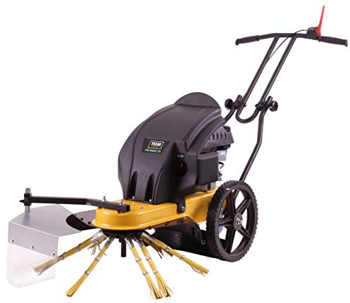 Texas Unkrautbürste Wildkrautbürste Pflasterbürste Fugenbürste Fugenreiniger Benzin Drahtbürste Pro Weed 710 | 4-Takt | 173ccm | 70cm Arbeitsbreite | 4PS | langlebige Bürsten