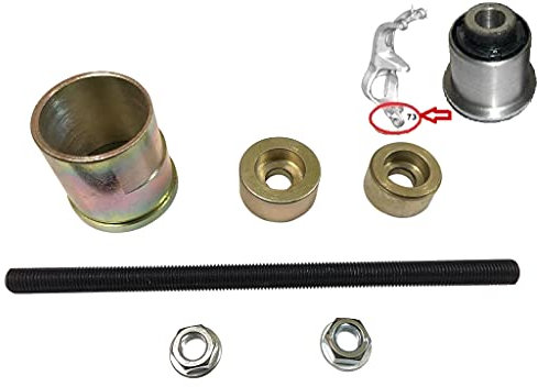Extracteur de roulement pour essieu avant - Jeu de roulements en caoutchouc et métal - Outil de roulement silencieux C5 II III C6