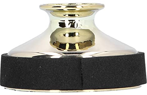 Altsaxophon-Dämpfer, reduziert die Schallintensität, ultraleichter Saxophon-Schalldämpfer für Altsaxophon für für Anfänger(Gold)