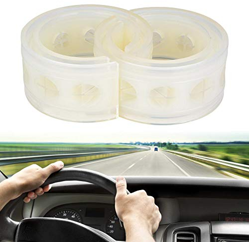 Majatou Auto Gummi Stoßdämpfer, 2pc Auto Spiralfeder Puffer Gummi, Transparenter Auto-Puffer-Frühlings-Stoßdämpfer, TPE-Feder-Puffer-Energien-Kissen-Werkzeug-Typ A-E(B+)