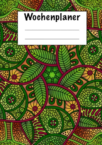 Wochenplaner: Wochenkalender, A5, dein Planer mit Wochenübersicht für Schule, Studium, Privat oder im Beruf