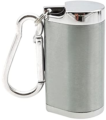 BYNYXI Taschenaschenbecher, Zigaretten Auto Aschenbecher mit Deckel Metall Aschenbecher Mini Taschenaschenbecher Rauchfreier Reise-Aschenbecher für Unterwegs Aschenbecher to go- 6cmx3cmx2cm