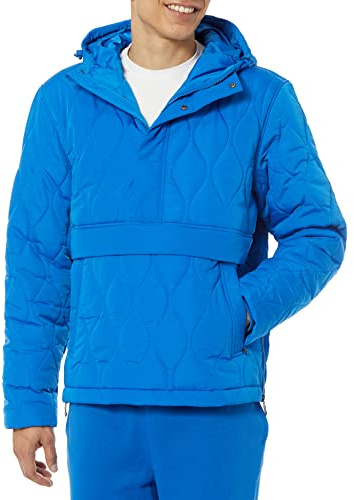 Amazon Essentials herr återvunnen polyester anorak puffer, ljusblå, XX-Large