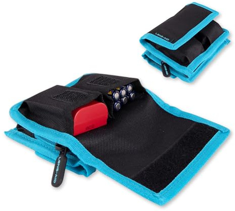 LENS-AID Funda de batería para batería de cámara: Almacenamiento para baterías, Tarjetas de Memoria – Compatible con Canon, Nikon, Sony, Fuji, etc