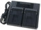 Caricabatteria USB doppio per fotocamera digitale LEICA BM8 M-8 M8 M8.2 M9 ME M-E 14464 BLI-312