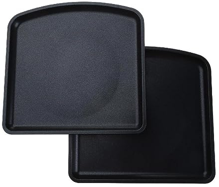 Navna Drip Tray For Air Fryer & Oven - 2PCS Nonstick Oil Drip Pan With Drain Hole & Tube Catcher
