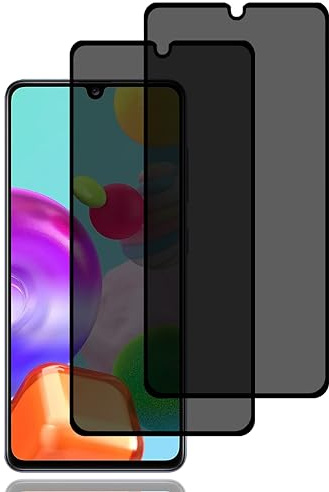 BCHKLAI Verre Trempé Anti-Espion pour Samsung Galaxy A41 [2 Pièces] | Protecteur D'écran Confidentialité,9H Dureté,Anti-Rayures,Sans Bulles,Protection D'écran Anti-Espion pour Samsung Galaxy A41