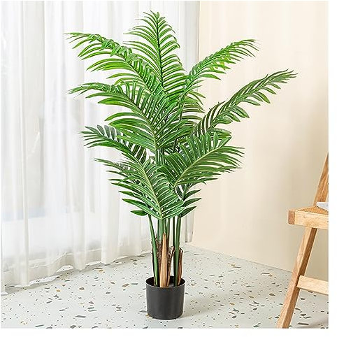 LXBAMKEA Künstlicher Olivenbaum, Modern Home Wohnzimmer Büro Garten Shop Dekor Gefälschte Topfpflanzen, Nahezu Natürlich Außen-Innenbereich Groß Lebensechte Kunstpflanzen (Size : 120CM/47.25in)