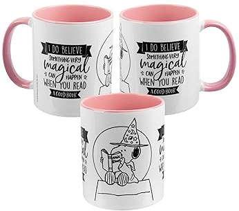 The Peanuts Snoopy - Taza de café mágico de cerámica (320 ml)
