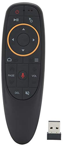 Telecomando Vocale, Mouse Remoto Wireless 2.4G Giroscopio Integrato a 6 Assi Mouse Remoto Vocale per Proiettore Computer TV Android Set Top Box HTPC, ecc.