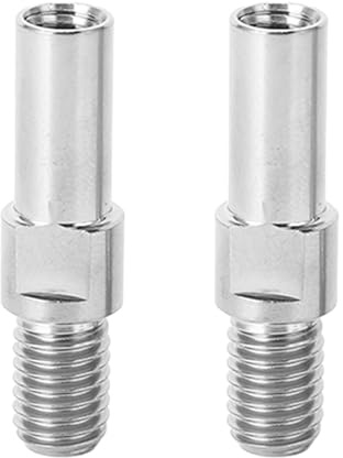 Mountain Bike Brake Screw, Bike Frame Front Fork Brake Screw 8mm V Brake System Accessories 2PCS Anodized Finish Alloy for Replacement