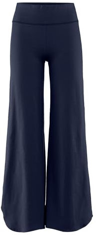 hessnatur Yoga-Hose Unisex Flared Medium Cut Active Light aus Bio-Baumwolle | nachhaltig und fair hergestellt (Fair Wear Foundation)