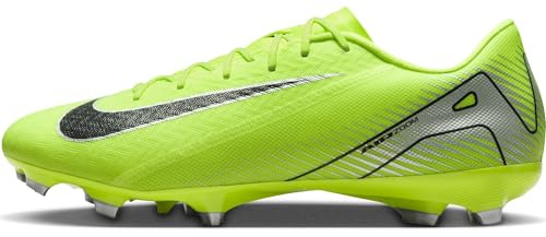 Nike Zoom Vapor 16 Academy Fg/MG, Scarpe da Calcio Unisex-Adulto, Volt/Black, 43 EU