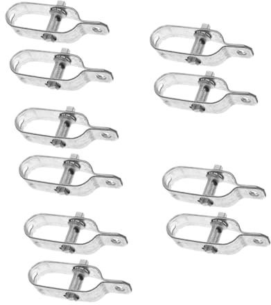 iplusmile 10pcs Cable Tightener Wire Tensioner Strainer for Garden Fences Construction Stable Installation for Tensioning Wires Various Applications