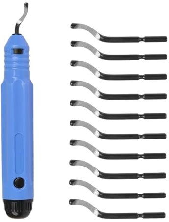 Deburring Tool Kit, Debur Knife, Great Burr Remover Hand Tool with One Blade for Wood/Plastic/Aluminum/Copper and Steel(Deburring Tool Kit)