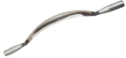 Gatuida Raspador De Corteza De Acero Al Carbono Antideslizante para Jardinería, Herramienta Curva para Quitar Corteza Huertos y Jardines, Herramienta Profesional De Raspado Duradera