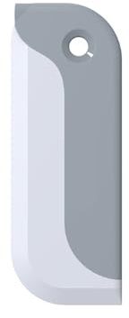Tergivetro per Doccia Raschietto for vetri in silicone morbido, strumenti for la pulizia dei del bagno, for degli specchietti delle auto, spazzola for(Gray)